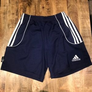 Navy blue Adidas shorts
